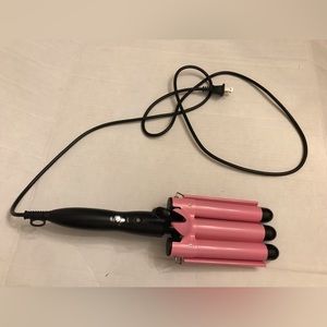 Newlemo 3 Barrel Curling Iron 25Mm, 1-Inch Crimper Hair Iron Curling Wand